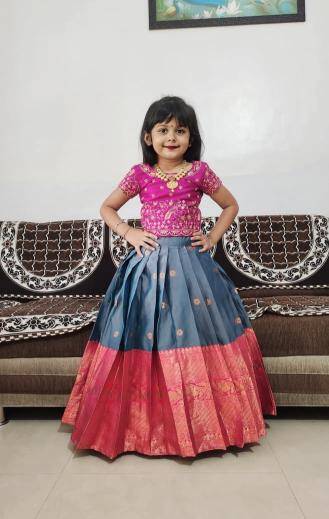 kids lehenga silk  Wholesale children clothes Surat